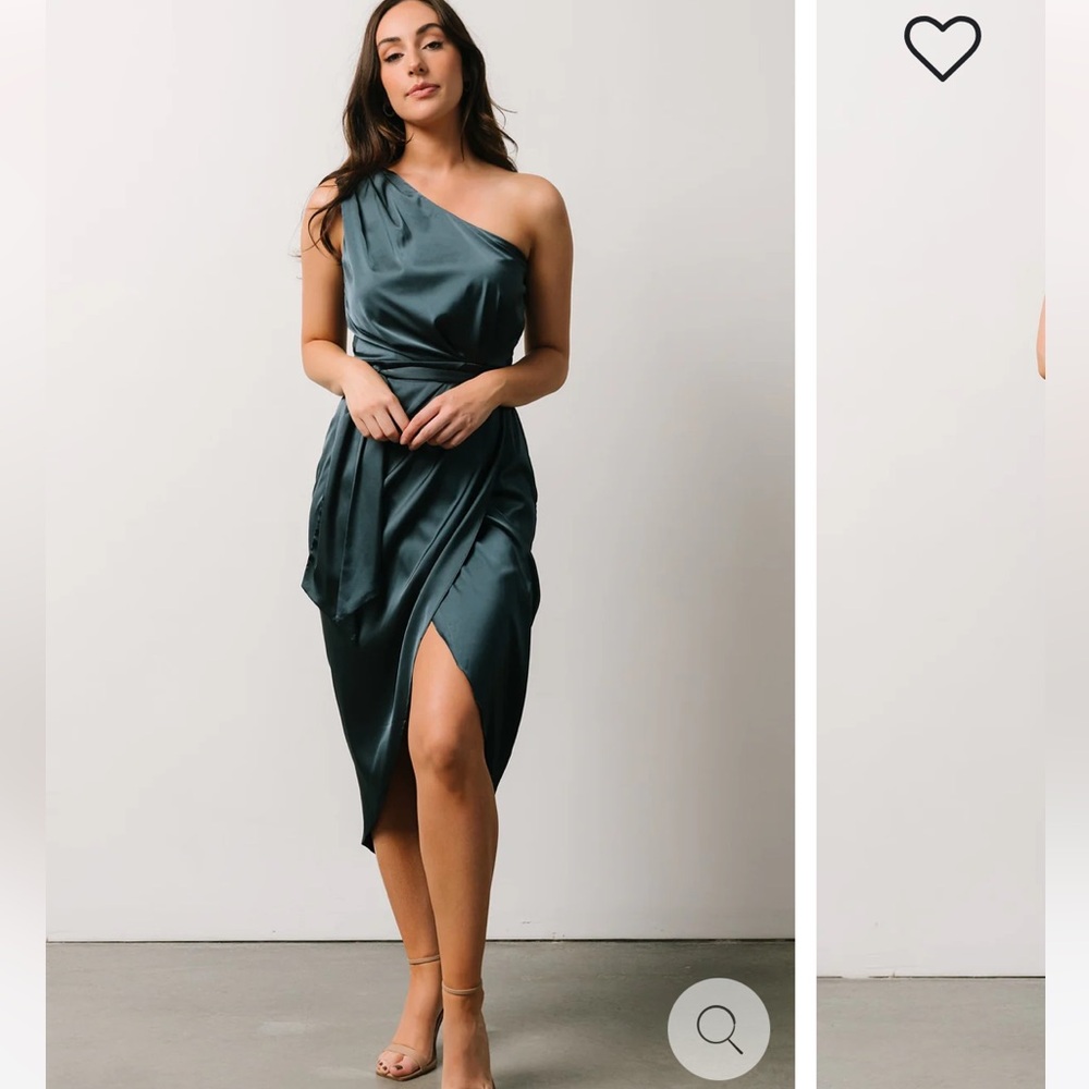 Baltic born Celia One Shoulder Midi Dress